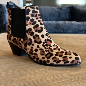 Via Spiga Leopard Booties